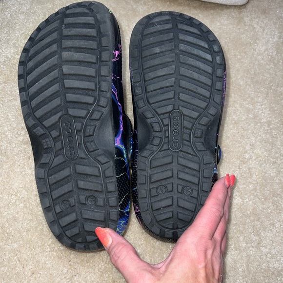 Crocs lightening bolt fur lined M6-W8 - Picture 3 of 4